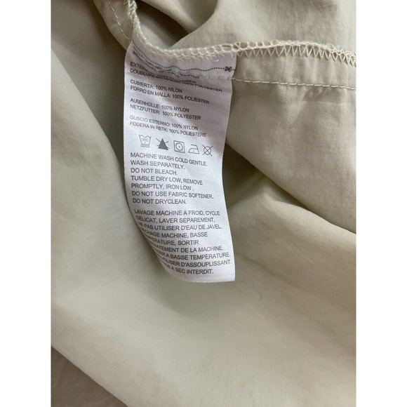 Naviskin Men's Button Down Shirt Long Sleeve Size XXL Beige Nylon Outdoor - Picture 5 of 10